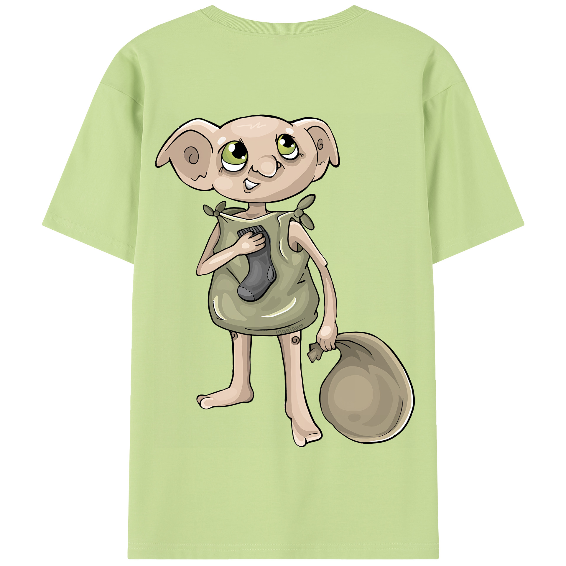 （画像用） Harry Potter ハリー・ポッターシリーズ 綿100％半袖Tシャツ（背面プリント）